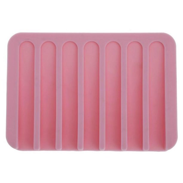 Jabonera Flexible De Silicona Para Baño, Caja De Almacenamiento, Bandeja Para Plato De Jabón Eigraketly HA025622-03