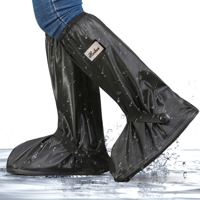 Minnieouse Cubiertas antideslizantes para zapatos, cubiertas para botas de lluvia para aventuras al aire libre, suela lisa para fácil tracción Accesorios de calzado S