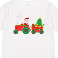 thumbnail image 4 of Inktastic Santa on Christmas Tractor Boys or Girls Long Sleeve Toddler T-Shirt, 4 of 5