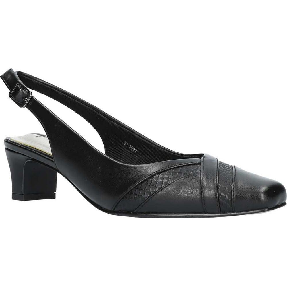 black platform barely there heels