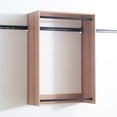 thumbnail image 2 of Klair Living Devi Oak Wall Mounted Walk in Wood Closet System, 2 of 5