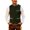 Dark Green, variant on Corduroy Suit Vest for Men Vintage Casual Button Down Stand Collar Sleeveless Dress Vest Waistcoat