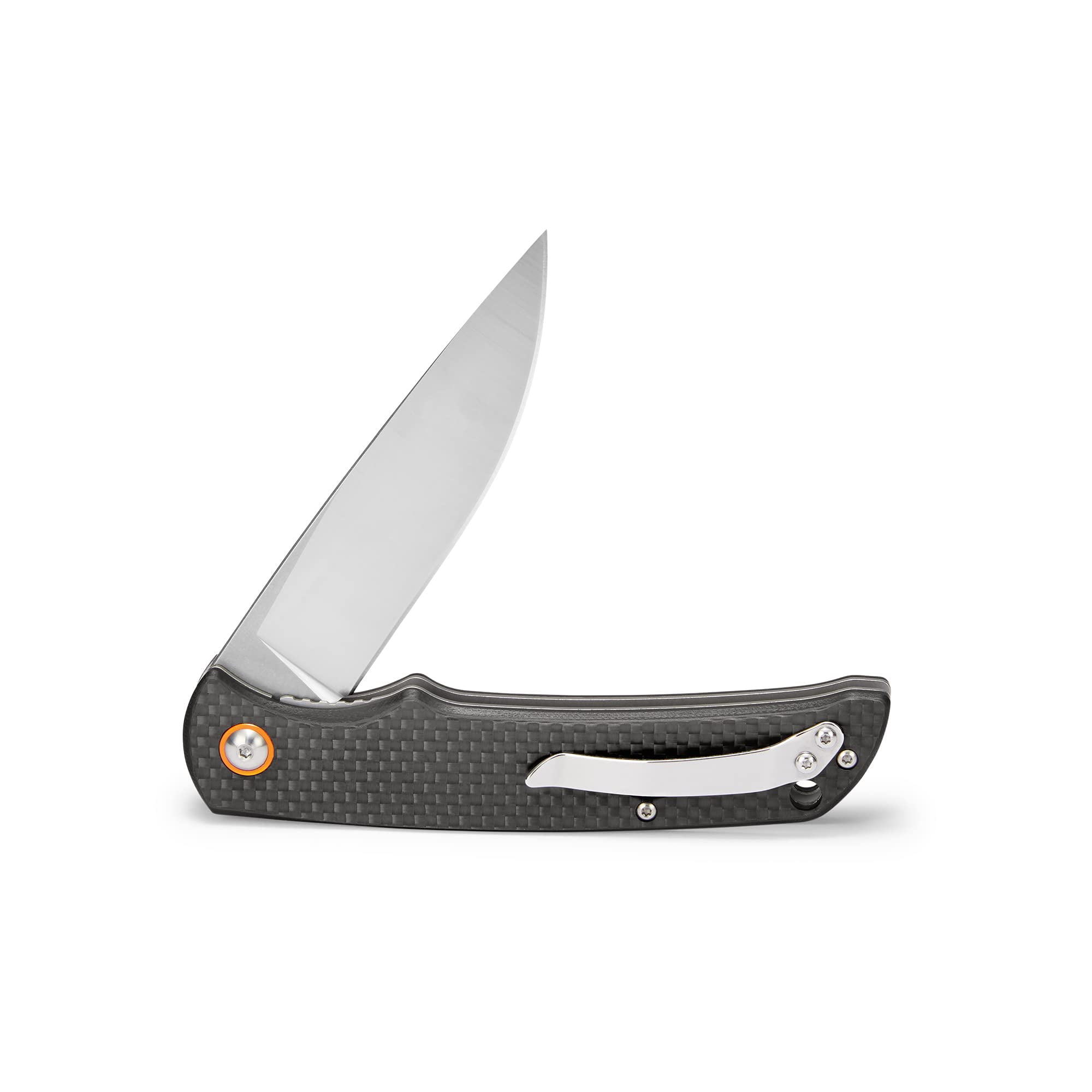 Buck Knives 259 Haxby Folding EDC Knife, 3-7/8” Pocket Knife Blade, Black, 4.5 oz