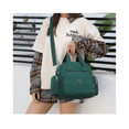 thumbnail image 3 of Bolso Mujer Nylon Multifuncional Con Usb Verde, 3 of 5