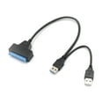 thumbnail image 3 of USB 2.0 to SATA Adapter Cable for 2.5 Inch SSD & HDD, High-Speed 6Gbps Data Transfer, Plug-and-Play, Backward Compatible with USB 2.0/1.1, Supports SATA Serial Port Drives, 2TB, 3 of 5