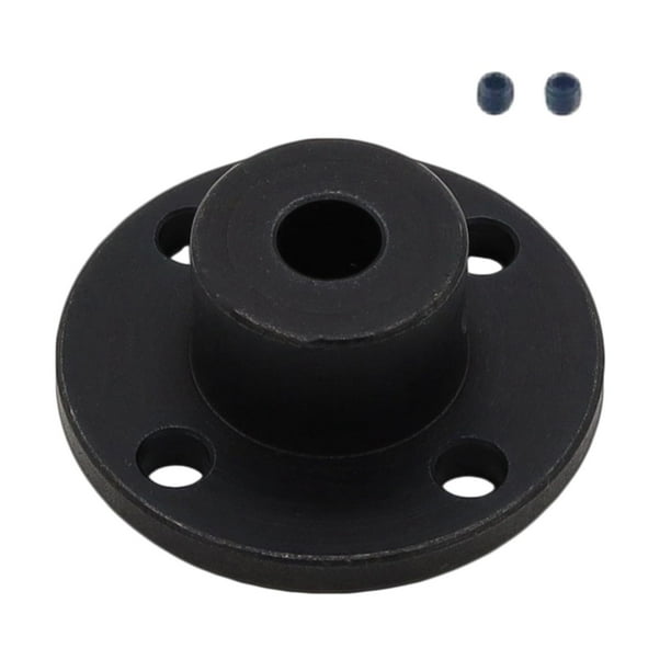 Acoplamiento de brida rígido, acoplamiento de brida, accesorios de conector con tornillo de fijación, 6mm
