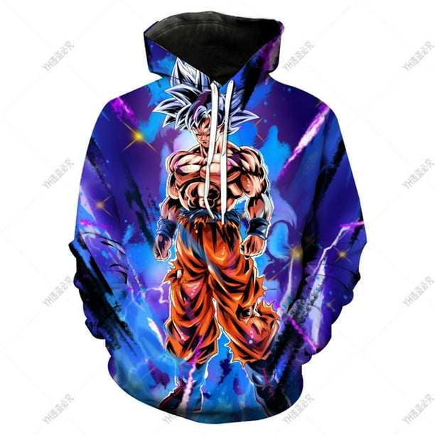 Nueva sudadera con capucha Dragon-Ball Z Sudadera casual de moda para niños Ropa de calle impresa en 3D Boys amp; Chicas Cool casual Dragon-ball top160 zhangyuxiang CONDUJO