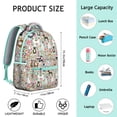 thumbnail image 6 of "Stylish Dog Backpack for School & College - Durable Laptop Backpack for Students, Pet Lovers, Work & Everyday Use, Cute Dog Print with Multiple Pockets, Waterproof & Lightweight", 6 of 6