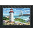 thumbnail image 2 of Briarwood Lane Coastal Lighthouse Nautical Doormat, 2 of 4