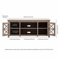thumbnail image 5 of Evelyn&Zoe Colton Rectangular TV Stand for TV's up to 65" in Charcoal Gray, 5 of 9