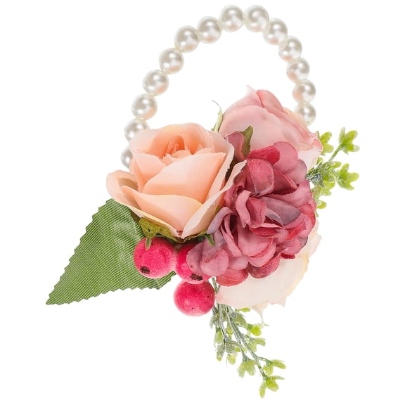 STRANDCHIC Bright Artificial Corsage Flower for Weddings, Stage Photoshoots, Proms, and Special Event Decorations