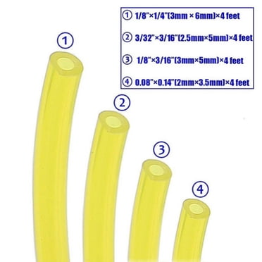 Fuel Line Hose Tube Kit For Trimmers, Chainsaws & Small Engines – 8Pcs Set – Fits 2-Stroke 50cc Engines
