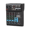 thumbnail image 1 of J.I.Y Professional 4-Channel Mixing Console Mini USB Mixer with Sound Card Effects Console Computer Tuning Soundcard Mixer with BT Connection Reverb Gain High and Low Tone Adjustment for Hom, 1 of 7