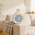 thumbnail image 6 of Qholemyo Cute Bunny Cake Shaped Mini Desk Fan Rechargeable Small Cooling Fan For Youth Bedroom Office Decor, 6 of 6