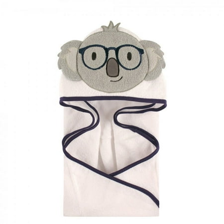 UPC: 0660168570717 | Hudson Baby Infant Boy Cotton Animal Face Hooded Towel Koala One Size