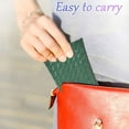 thumbnail image 4 of Estuche superior para gafas de sol con bolsa para 3 gafas, estuche portátil para gafas, cuero de PVC, 18*9,5 cm, 4 of 5