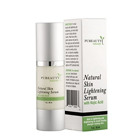 Snail Cream Whitening Body Skin Lightening Cream by Pureauty Naturals with Kojic Acid - Skin Whitening & Brightening Beauty Care Cream For Body, Face, Neck, Bikini, Sensitive Areas & All Skin Types - Dark Spot Corrector ()
