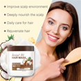 thumbnail image 2 of Ganfancp Aceite Nutritivo Reparador Mascarilla Capilar Aceite Nutritivo Mascarilla Capilar Suave y Reparador El Blanco Marchito Ofertas Del Día 1X Mascarilla Capilar Nutritiva de Aceite de Coco 500G, 2 of 7