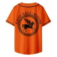 thumbnail image 4 of Camp Half-Blood Jersey Baseball Jacket Shirts Short Sleeve Button-up Tee Men Women Streetwear Tops, 4 of 4