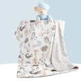 thumbnail image 2 of BORITAR Soft Baby Blanket, Dual Sided Super Soft Minky, Lovely Animals Printed, 30 x 40 Inch, 2 of 7