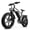 Silver, variant on VTOKW Electric Bike for Adults, Peak 1000W Electric Bicycle, 20X4.0" Fat Tire Ebike, 25MPH Mountain Bike, 48V/13AH Battery, 38 Miles Range E Bike for Cycling, 7-Speed E-Bike, Ebike for Adults UL2849