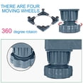 thumbnail image 2 of ¡Ofertas relámpago! Estante de almacenamiento Huayishang, artículos esenciales de cocina, liquidación, base para lavadora, refrigerador de acero inoxidable, base ajustable para lavadora y secadora,, 2 of 7