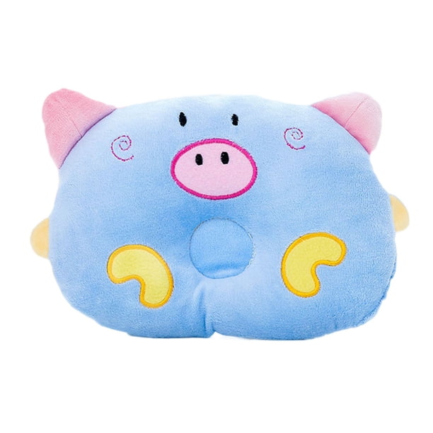 Greeniant Almohada de algodón con forma de cerdo de dibujos animados lindo para mascotas - Mini almohadas suaves y cómodas para perros Suministros para perros B