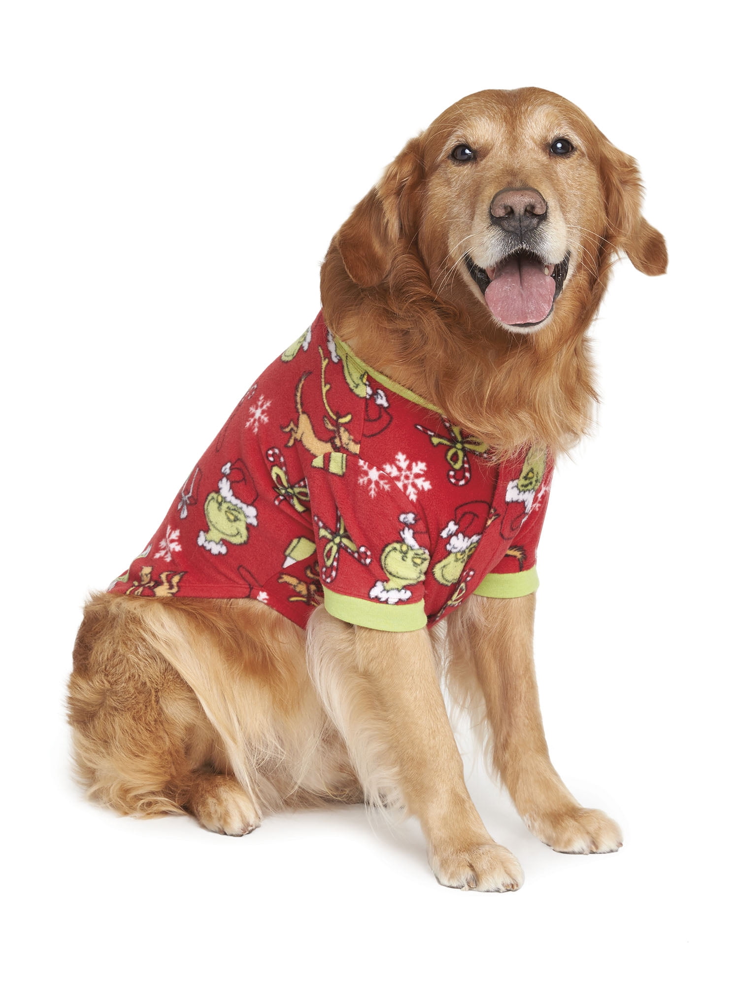 Dr. Seuss' The Grinch - Matching Family Christmas Pajamas Dog and Cat Dr. Seuss The Grinch Pet ...