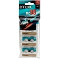 thumbnail image 1 of Cinta de audio microcassette TDK MC90 de 90 minutos, paquete de 3, 1 of 1