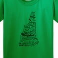 thumbnail image 4 of Inktastic New Hampshire State Word Salad Youth T-Shirt, 4 of 5