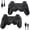 Black+Black, variant on Turpow 2 Pack Controller for P3, Wireless Bluetooth Controller Gamepad Joystick, Double Vibrating Controller for P3 with Charger Cable Cord Thump Grips，2 Charging Cables - Red&Blue