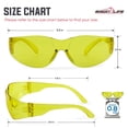 thumbnail image 3 of Safe Handler Full Color Yellow Safety Glasses For Men/Women (Box of 12), 3 of 7