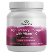 Swanson Joint Health Drink Mix with Fortigel - Natural Citrus Berry 13.6 oz Powder