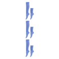 thumbnail image 1 of Ruiboury 2x Polyester Made Slouch Socks Breathable And Sweat-absorbing Exquisite Craft Comfortable To Wear Soft Texture Sky Blue 3Set, 1 of 6