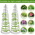 thumbnail image 3 of KEINXS Sturdy Metal Plant Support Rack - Green Bean Trellis Tower  Stretchable and Durable Plant Support for Climbing Vines, 3 of 7