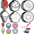 thumbnail image 1 of Imán Crafts Gemscream Colorea tu propio imán para niños (30 unidades), 1 of 6