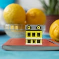 thumbnail image 2 of Miangastore Model Houses Yellow Wood 1Pack 2.79X2.55X2.08in, 2 of 9