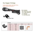 thumbnail image 2 of Mini Battery Pipe Crimping Tools For Plumbing System Pipe Press Tool For Copper Fitings And Multilayer Pex Pipes ,Durable Material, 2 of 5