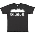 thumbnail image 3 of Inktastic Chicago Illinois Skyline IL Cities T-Shirt, 3 of 5