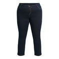 thumbnail image 5 of JMS Just My Size by Hanes 5 Pocket Stretch Jeans, Women's Plus and Women's Plus Petite, Sizes 16W-26W, 5 of 5