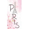 thumbnail image 2 of Allen, Kimberly 11x18 White Modern Wood Framed Museum Art Print Titled - Cherry Blossom Paris 1, 2 of 4