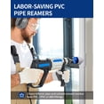 thumbnail image 2 of Escariador de tubos DAYDOOR PVC de 3/4 pulgadas para PVC, CPVC o ABS Sch. 40, 2 of 7