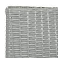 thumbnail image 2 of SAFAVIEH Mojavi Outdoor Patio 4 Piece Conversation Set, Grey/Black, 2 of 4