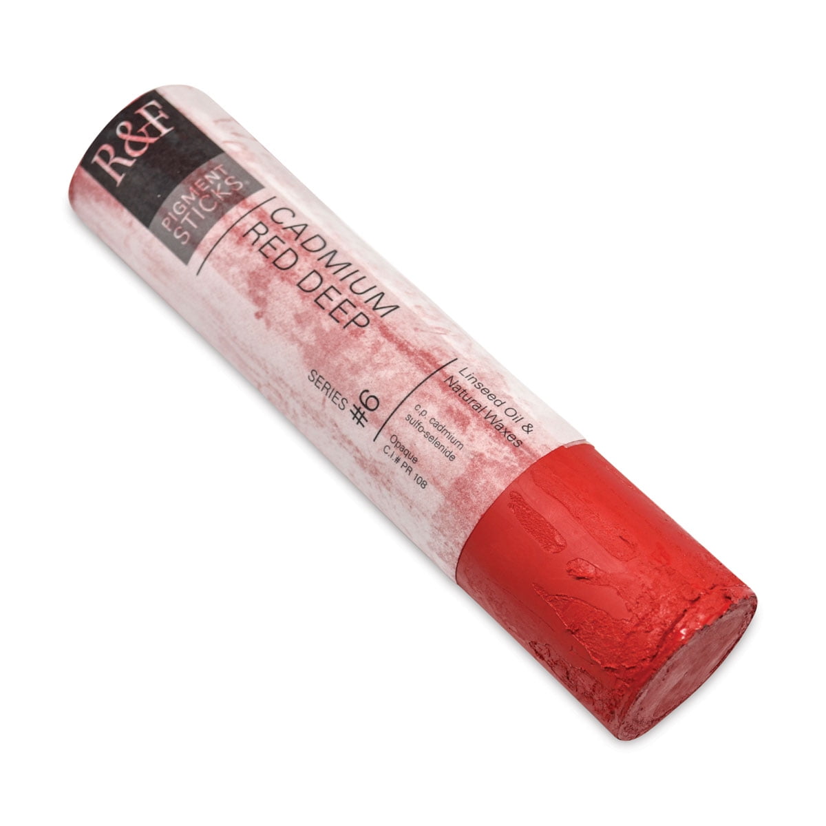 R&F Handmade Paints 2262 Oil Pigment Stick 188ml Cadmium Red Deep
