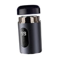 thumbnail image 4 of Barba de barba de barba de barba eléctrica se seca y húmedo doble uso USB de carga eléctrica para hombres barcas portátiles para viajar en automóvil gris, 4 of 8