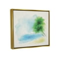 thumbnail image 3 of Stupell Industries Simple Palm Tree Beach Painting Coastal Painting Gold Floater Framed Art Print Wall Art, 3 of 6