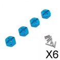 thumbnail image 1 of Adaptador de Conversión de Rueda de Coche Teledirigido Baoblaze 6x 4x 6 piezas, 1 of 4