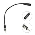 thumbnail image 5 of New FM Radio Antenna Extension Cable Cord Portable Accessory Fits For Car Black, 5 of 11