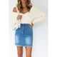 thumbnail image 2 of Suéter Con Hombros Descubiertos, Suéter Con Cuello En V, Suave, Transpirable, Informal, Elegante, De Moda, Color Puro Para Mujeres Para El Trabajo Diario ANGGREK DE1711, 2 of 7