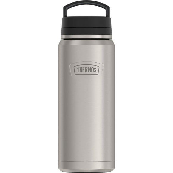 Thermos ICON Stainless Steel Dual Temp Beverage Bottle 40 Oz, Silver, 4O Oz Bottle, Silver